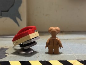 LEGO Dimensions E.T. Minifigure (From Set #71258) With Built Telephone Piece