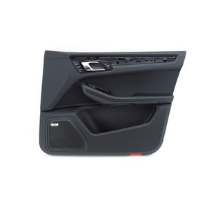Türverkleidung Leder Schwarz vorne rechts Porsche Macan 95B Turbo