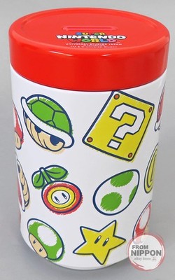 Allover Pattern (Item) Piggy Bank (Chocolate Crunch) ''Super Mario'' Universal...