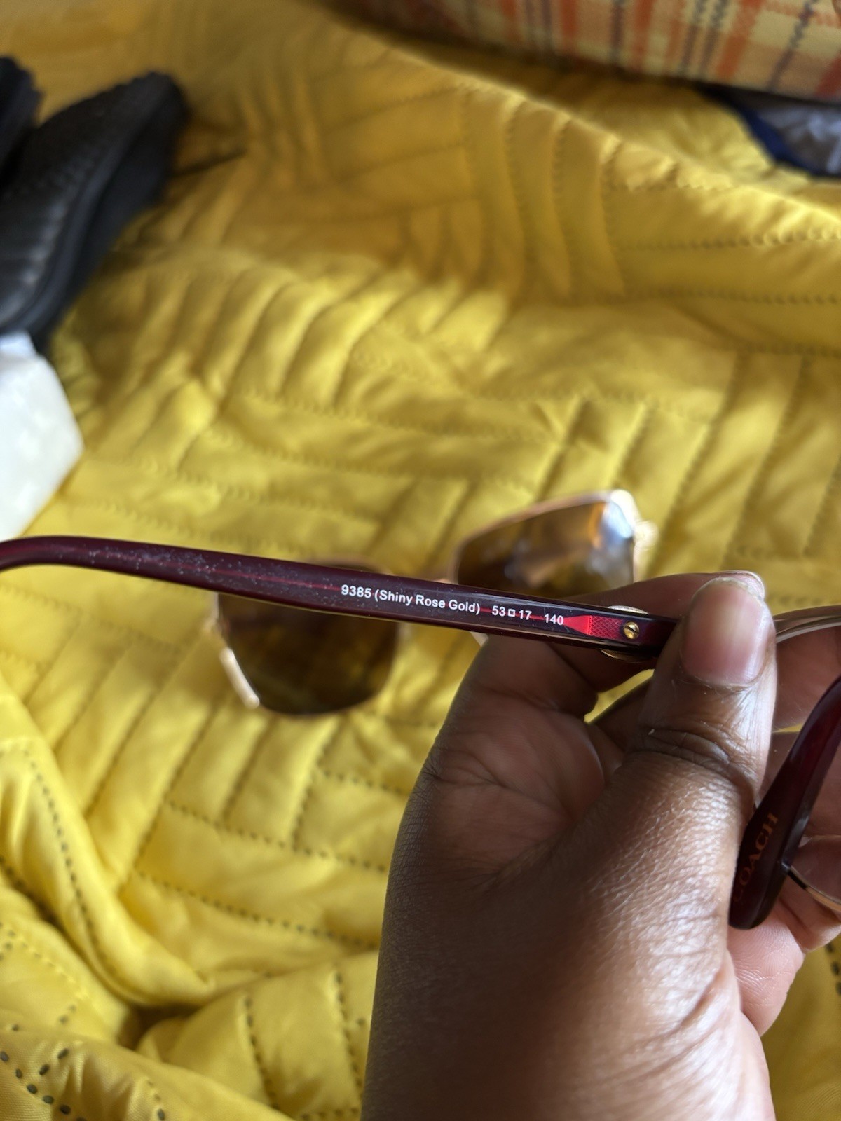 Coach glasses FRAMES ONLY Read Full Description - image 4