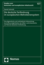 Die deutsche Tarifordnung im europäischen Me...