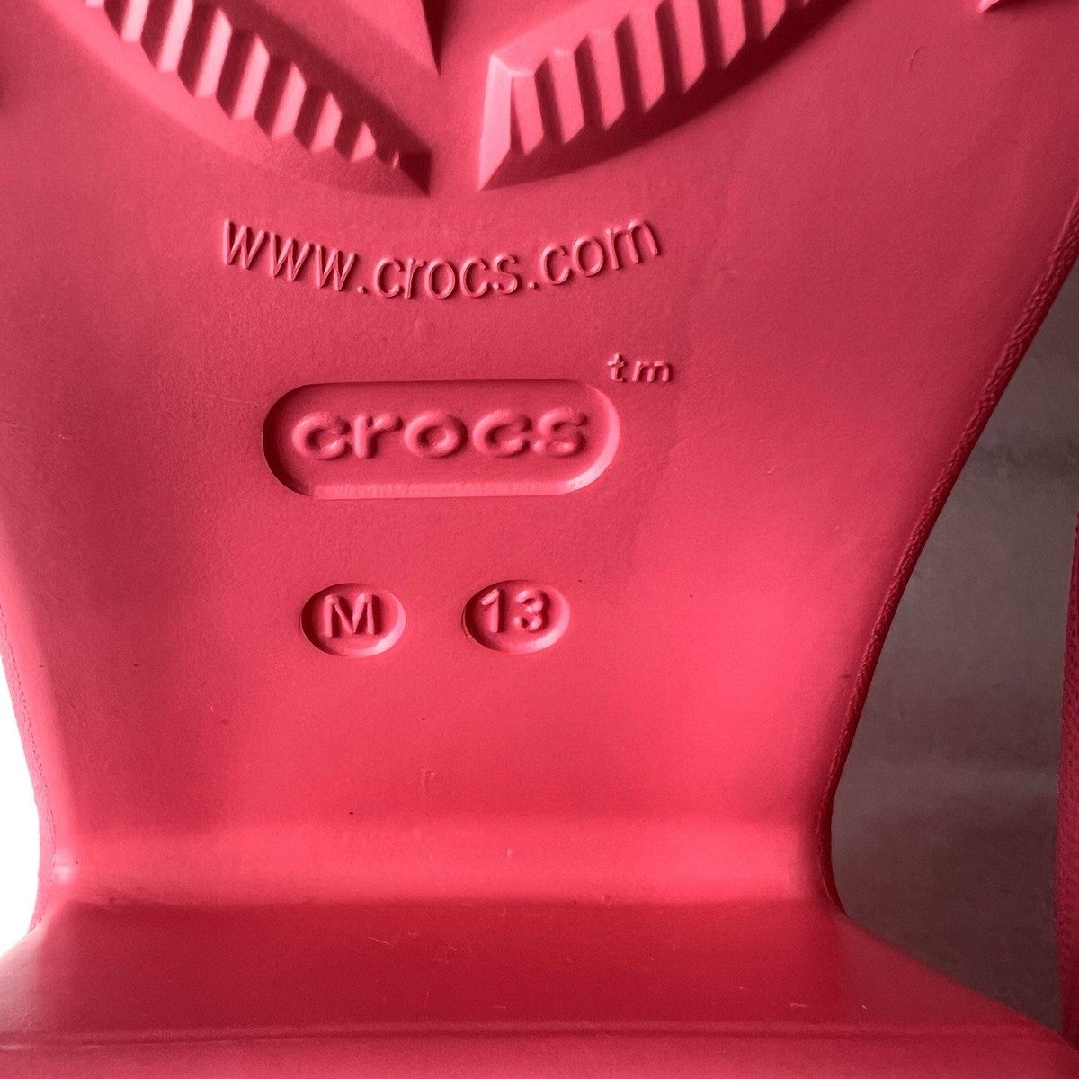 Crocs Mens Siren Clogs Pink Size 13 Crocs Siren Clogs In Beetroot - FREE* Shipping & Easy  main image 2