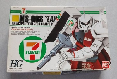 HGUC 1/144 MS-06S Zaku II Char s Custom 7-Eleven Color Model Kit Unbuilt JP