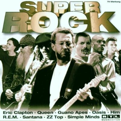 Super Rock-The all time greatest Rock Songs Queen, Guano Apes, Him, Oas.. [2 CD]