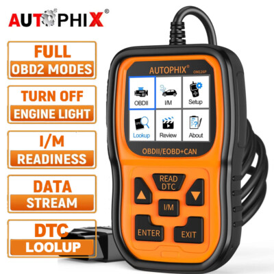 AUTOPHIX OM126P Car Check Engine OBD2 Scanner Code Reader Diagnostic Scan Tool