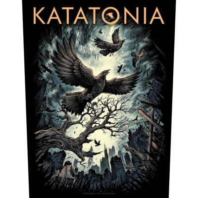 KATATONIA BACK PATCH: UNCOVER THE SKIES: birds song Official Merch fan gift 