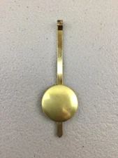 Mini Novelty Clock Pendulum Brass Color Bob 1" Diameter for Miniature Clock New