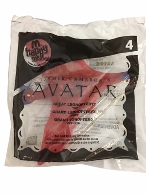 James Cameron Avatar GREAT LEONOPTERYX Mcdonalds Happy Meal Figure #4 2009