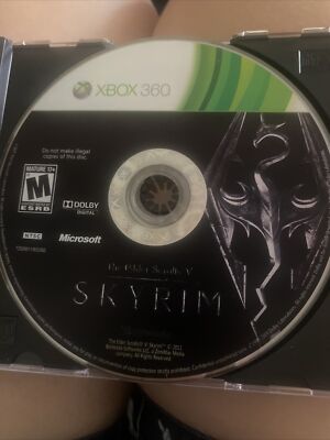 The Elder Scrolls V: Skyrim Disk Only ! Xbox 360