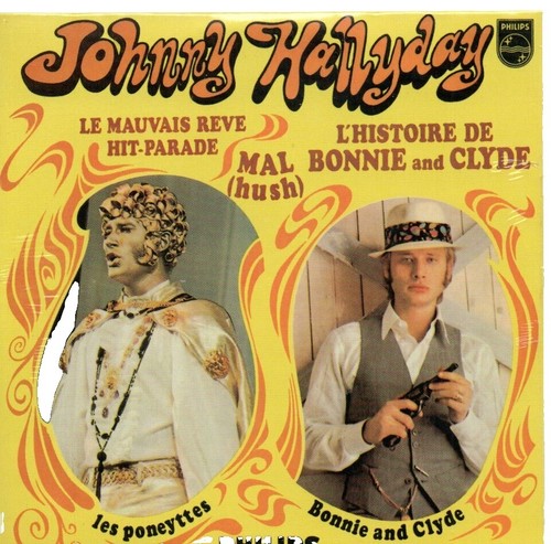 【4曲入】EP スクリーンのジョニー・ハリデイ　JOHNNY HALLYDAY 45^ * FRENCH IMPORT* JOHNNY HALLYDAY EP 4 TRACKS | eBay