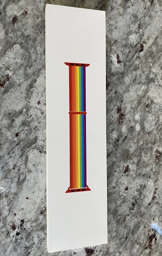 Original Apple (2019) PRIDE EDITION SPORT LOOP Uhrenband 44 mm (42 mm) NEU - Bild 2 von 4