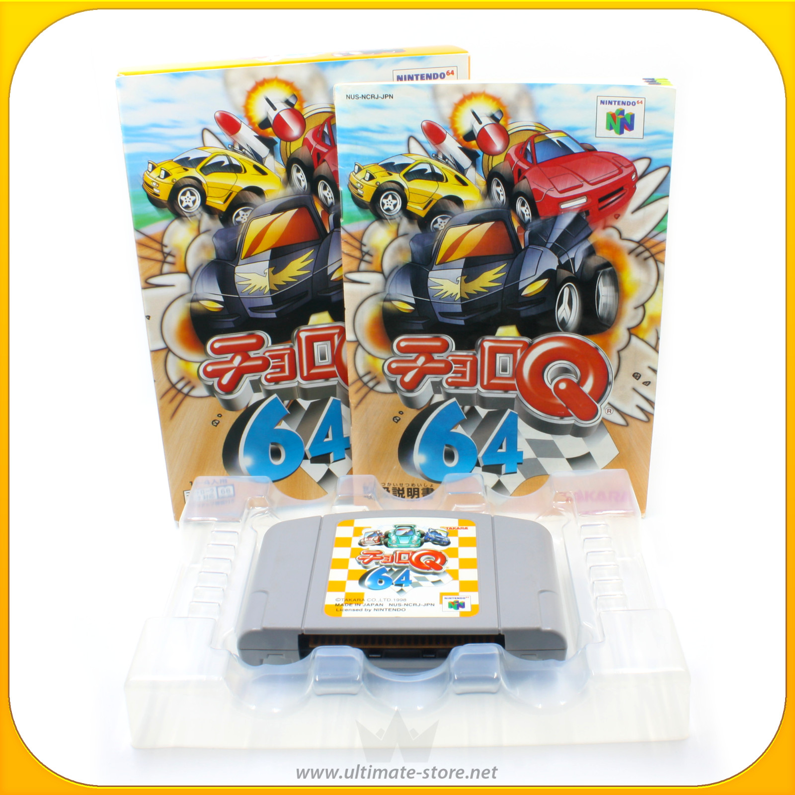 Jeu N64 - CHORO Q 64 - PENNY RACERS - Jap - Nintendo 64 - TBE