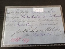 1897  Greenoch Gas Account