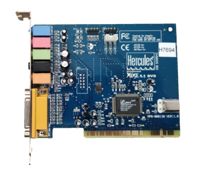 Genius C3DX Soundkarte HRTF 3D Audio CMI8738/PCI-6ch LX MPB-000138 Sound Maker