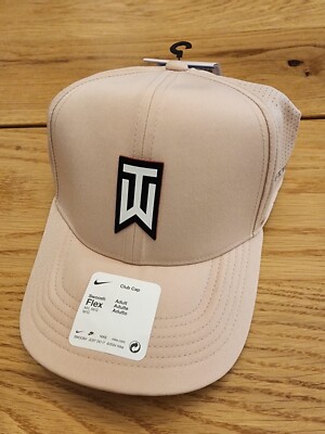Nike Tiger Woods Club Golf Hat/Cap Fitted OXFORD PINK Size Adult M