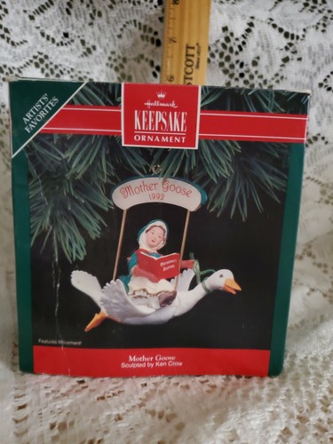 1992 HALLMARK Mother Goose Artist Favorite With Box Free Shipping - Picture 3 of 4