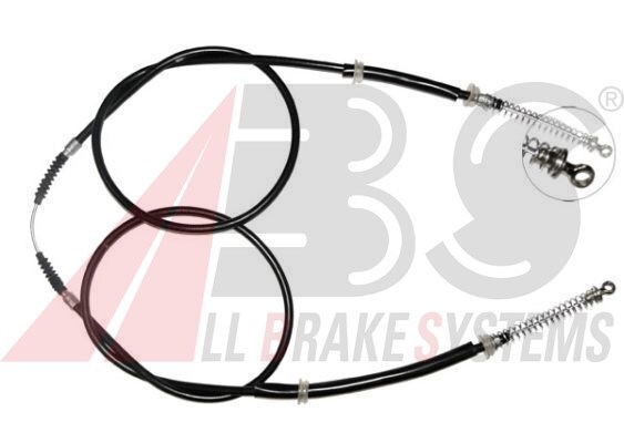 ABS Handbremsseile K12846 - Für Scheibenbremsen Hinten