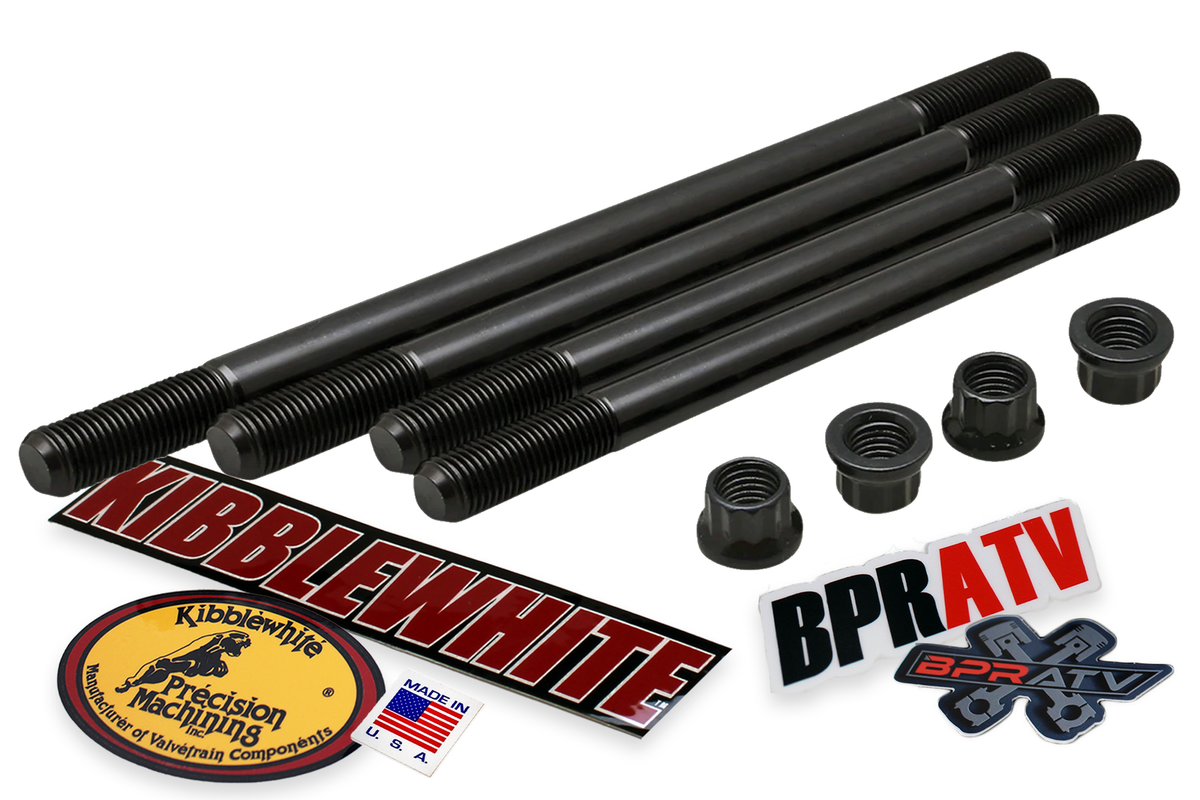 LTZ400 KFX400 Z400 KIBBLEWHITE Head Studs KPMI Heavy Duty