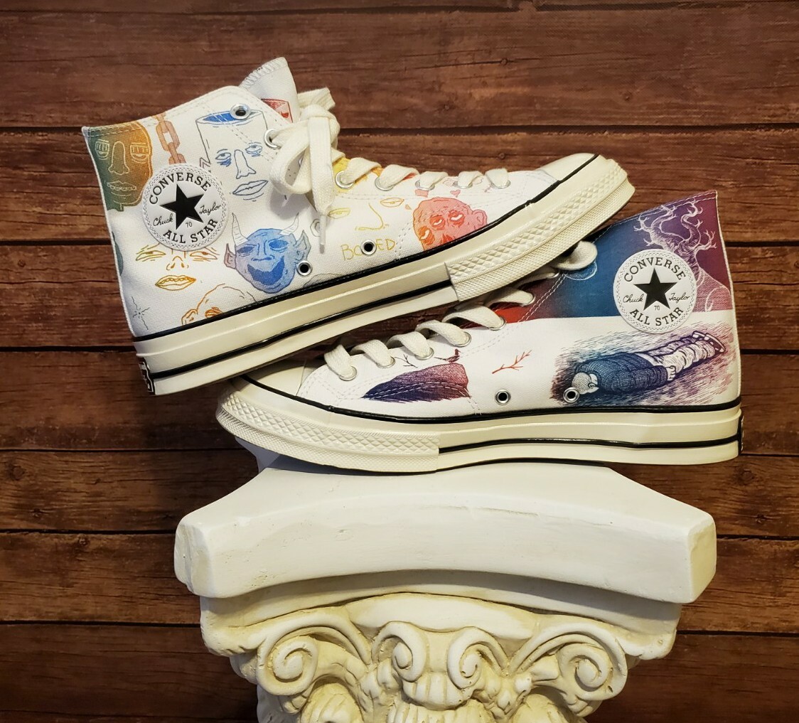 Converse Chuck Taylor 70 x Tyler The Creator Wyatt Navarro Shoes 164532C |  eBay