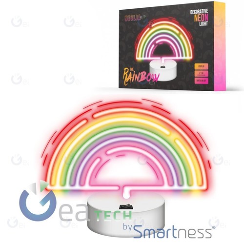 Brambles Forever Light Lamp Neon LED Light Decorative USB Plug on-Off Rainbow