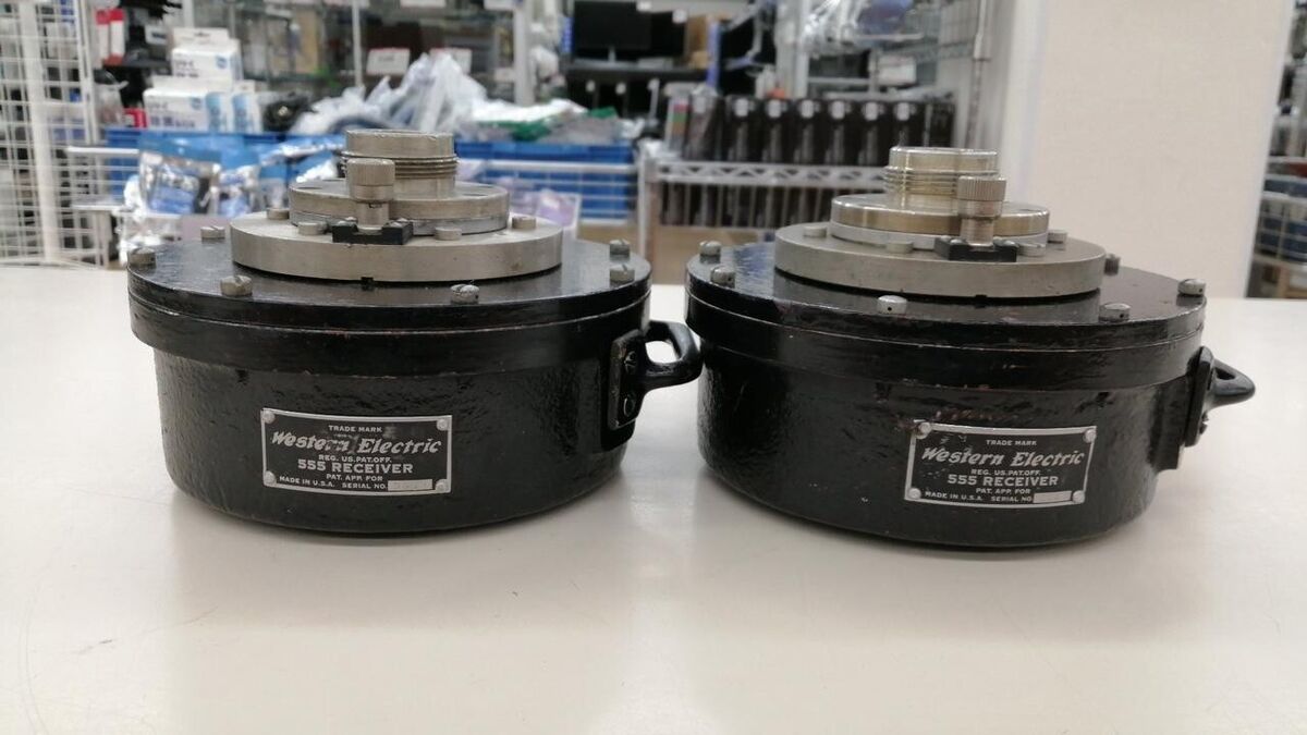 WESTERN ELECTRIC 555 Driver Unit Set USED JP | eBay WESTERN ELECTRIC 555 Driver Unit Set USED JP | eBay
