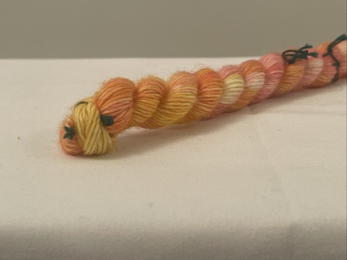 Madelinetosh Hand Dyed Yarn Skein Unicorn Tail 100% SW Merino Wool Multicolor - Picture 2 of 8