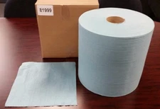 Du-Pont Blue Sontara Roll, 11.5" X 12", Blue, 1000 sheets/cs.