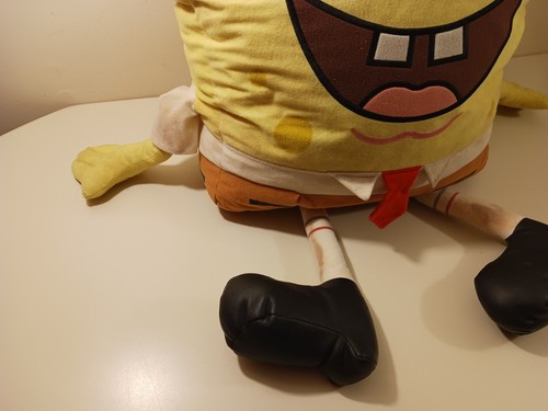 SpongeBob Squarepants Jumbo LG 26” Cuddle Plush Viacom Nickelodeon 2002 Vintage - Picture 12 of 22