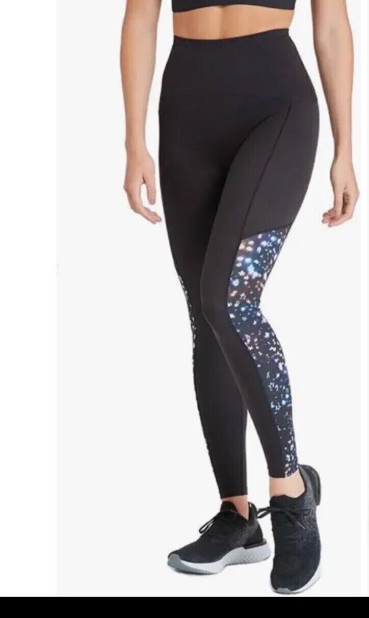 SPANX- Booty Boost Active Cosmic Printed Leggings… - image 1