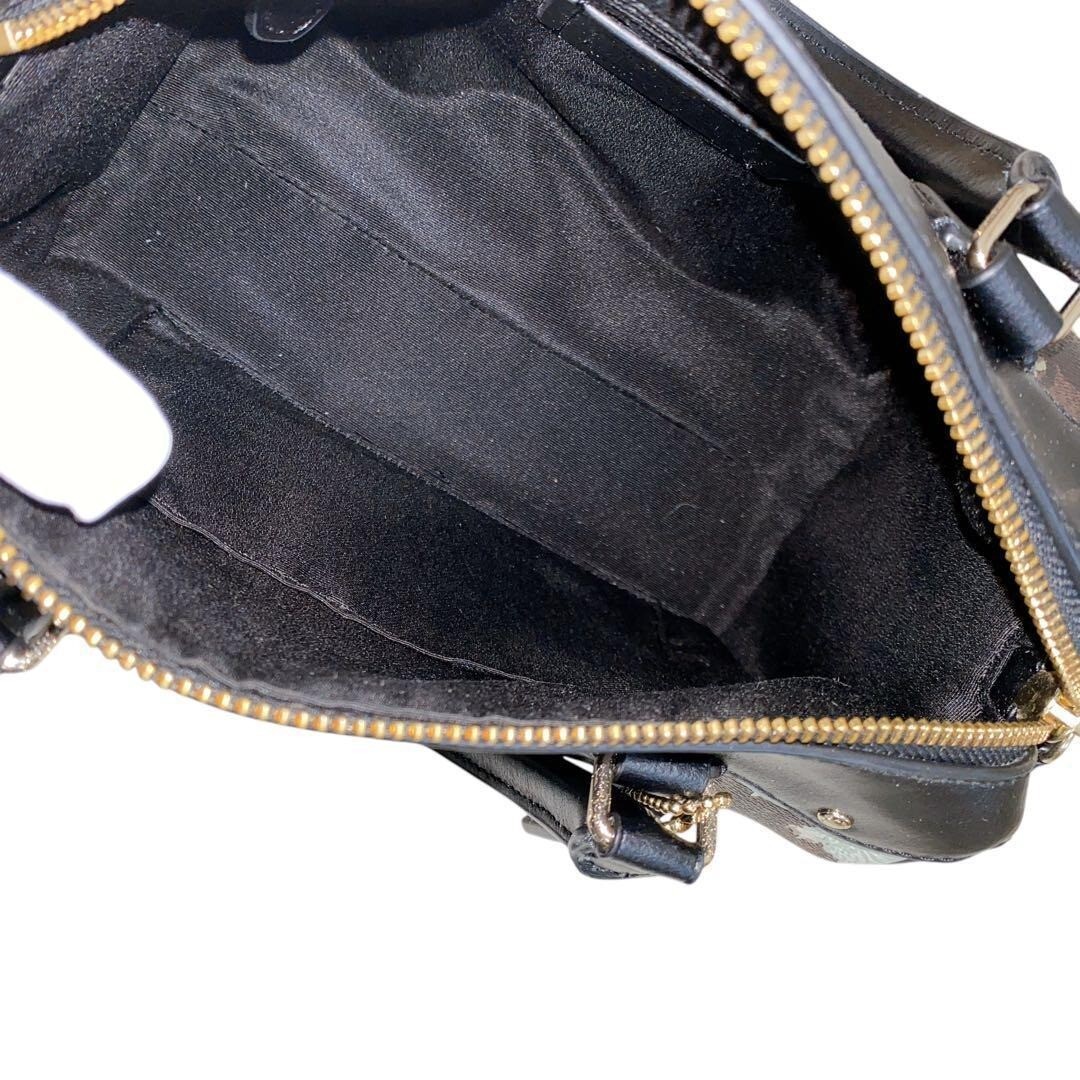 coach Bag COACH Baseman shoulder bag 2way leather Present