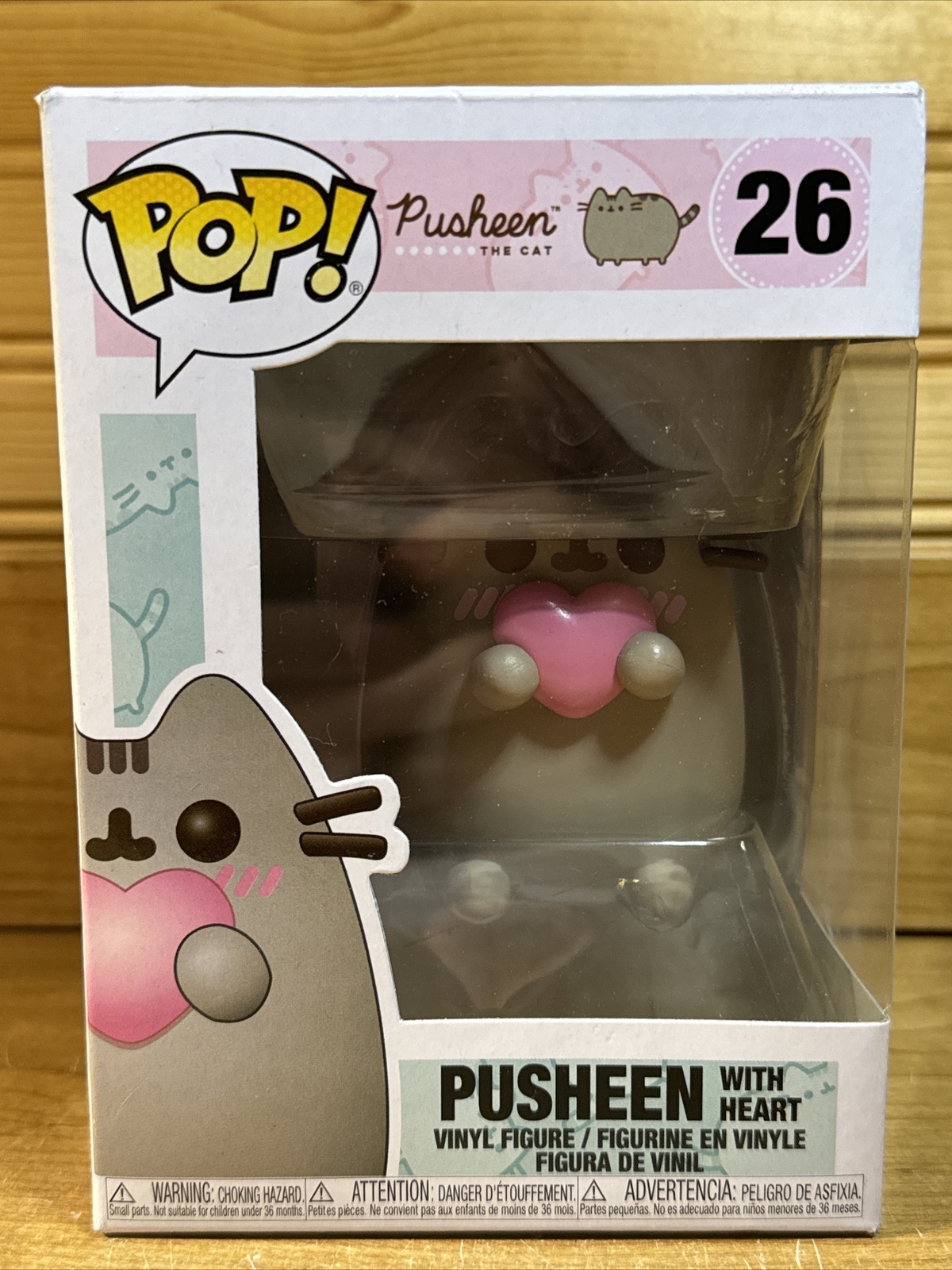 Sale Funko Pop! Vinyl - Pusheen The Cat With Heart Figure #26