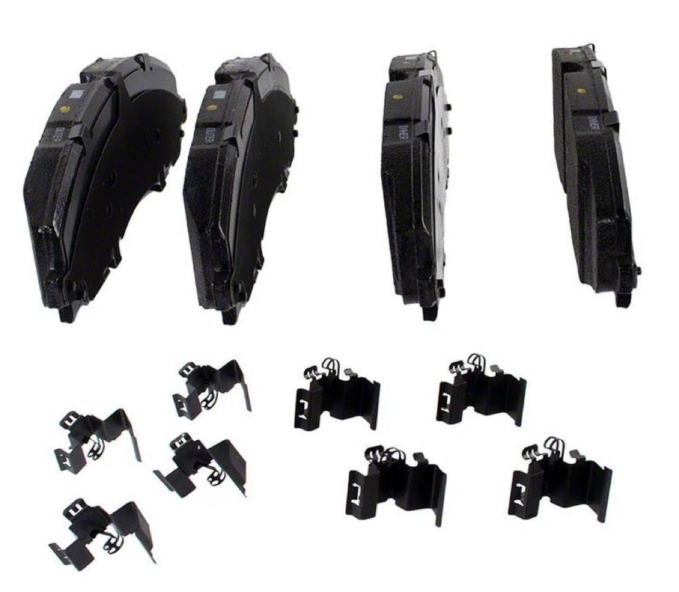 Brake Pad Set OEM MOTORCRAFT Front for Ford F250 F350 F450 F550 Super Duty 4WD - Image 2 of 4