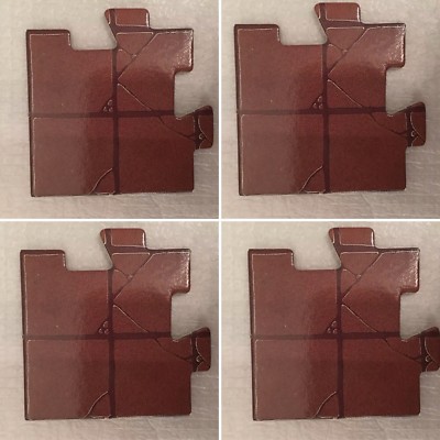 Advanced Heroquest Games Workshop Eckkorridor Kreuzung Kachel X 4
