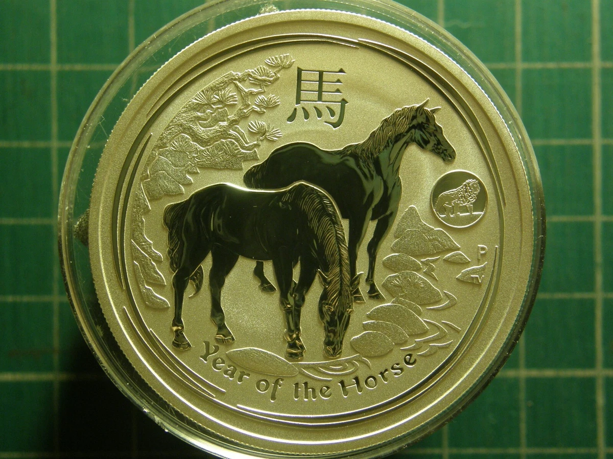 The Perth Mint 2014 Australian Lunar Silver Bullion Coins for sale