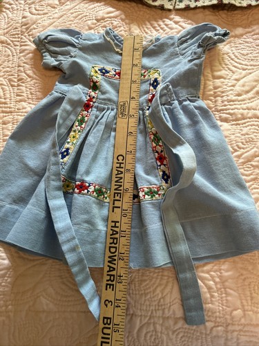3 Baby Doll Doll Dresses Outfits Some Hand Made/ Vintage - Picture 12 of 17