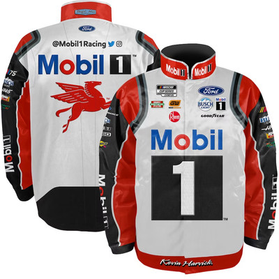 3XL KEVIN HARVICK #4 TEAM NASCAR JACKET STEWART HAAS RACING BUTTON FRONT