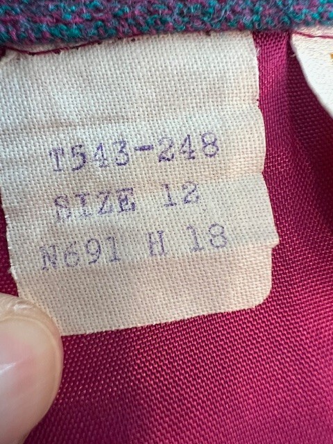 Pendleton Women's Multi Colored Wool Lined Skirt … - image 7