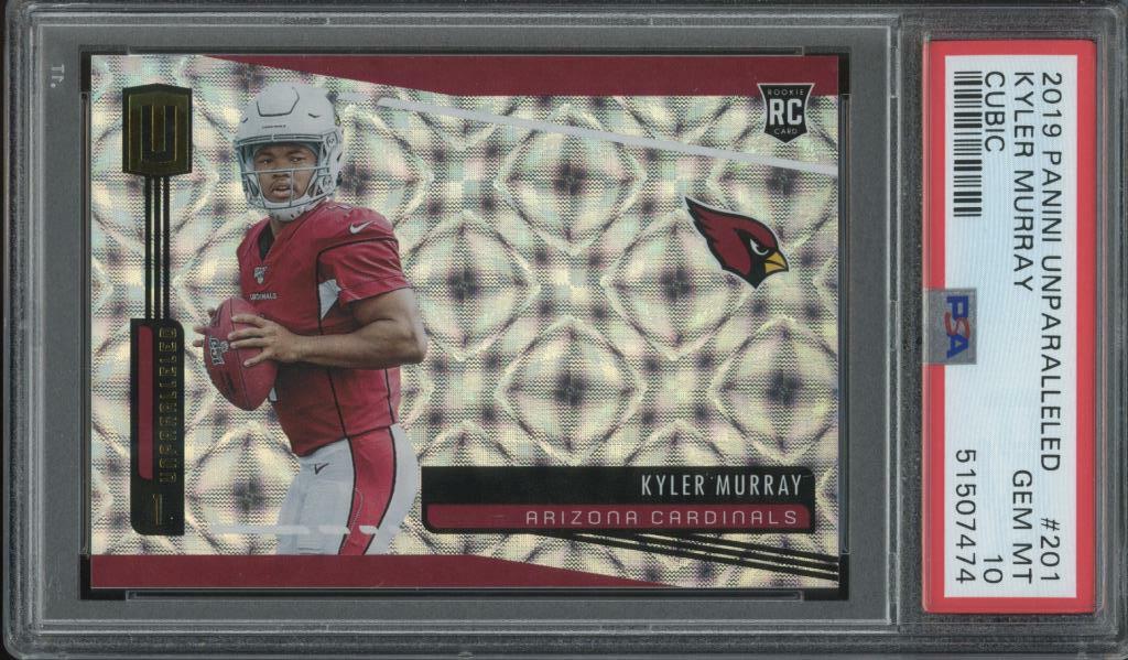 Kyler Murray Panini Unparalleled #201 Cubic
