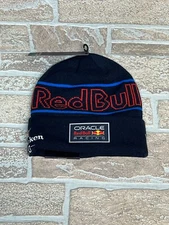 Max Verstappen Red Bull Racing Youth New Era Driver Cuffed Knit Hat Beanie Navy