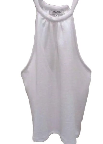 Miss Shop White Halter Neck Top Size 10 Spring Summer Beach Cute
