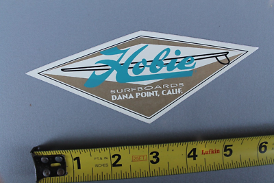 ビンテージ木製看板HOBIE SURFBOARDS検）アドバタイジング販促USA