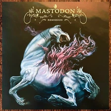 MASTODON Remission Ltd Ed RARE Litho Poster Flat +BONUS Metal Poster & Stickers!