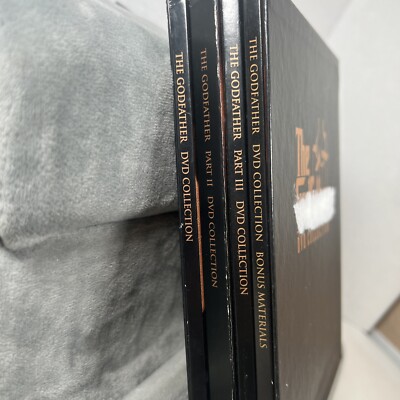 The Godfather DVD Collection 5 Disk Set With Bonus Materials