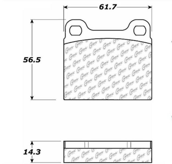 KIT N°4 ACCOSSATO RACING - MAITRE CYLINDRE DE FREIN COMPLET PR19
