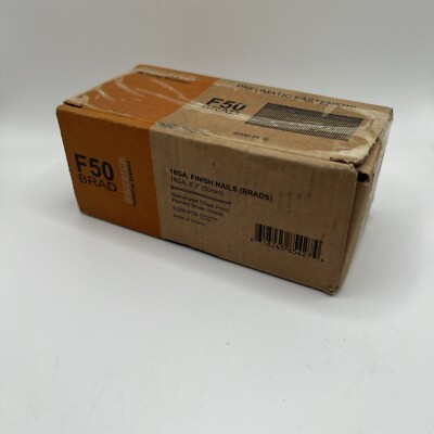 Unicatch F50 18-gauge brads Finish Nails 5000 pcs. per box 2  Long