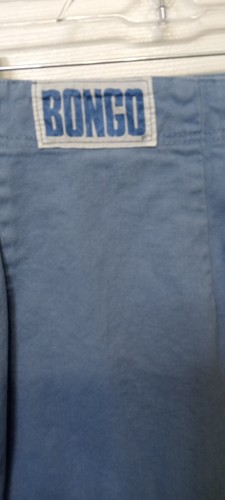 Bongo Womens Juniors Vintage Y2K Denim Skirt Sz 9 Button Fly Blue 80s 90s retro - Picture 4 of 12