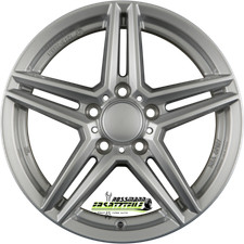 Rial M10 polar-silber 7x17 ET48.5 - LK5/112 ML66.5 Felge Alu