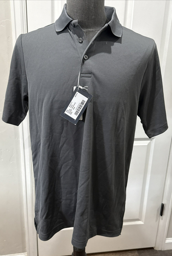 Devon & Jones DG20 Polo Uomo Crownlux Performance - Grigio/Grafite - Med - Nuova - Foto 2 di 15
