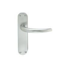 DOOR KNOB DOORHANDLE Euroline LILLA lever Satin Chrome el32/sc