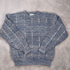 Saturdays Sweater Mens XL Pullover Crew Vintage 80s Chunky Preppy